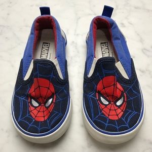 spiderman slip on shoes